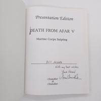 Signed Death From Afar Marine Corps Sniping Vol 5 V 1998 Chandler First Edition