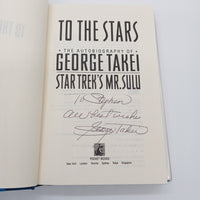 Signed George Takei To The Stars 1994 Sulu Star Trek Autobiography First Edition