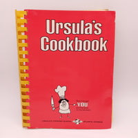 Signed Ursula's Cookbook 1979 Atlanta GA Cooking School Very Good First Edition