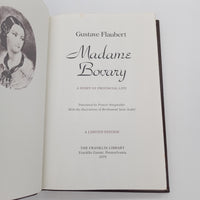 Madame Bovary (1979) Gustave Flaubert Franklin Worlds Best Loved Leather w Notes