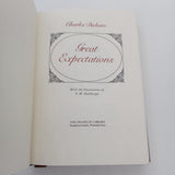 Great Expectations 1979 Charles Dickens Franklin Library Leather Hardcover Good