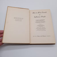 How to Win Friends and Influence People 1937 Dale Carnegie 25th Printing HC Fair