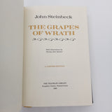 The Grapes of Wrath 1980 Steinbeck Franklin Worlds Best Loved Leather HC w Notes