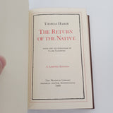 The Return of The Native 1980 Thomas Hardy Franklin Worlds Best Loved HC Leather