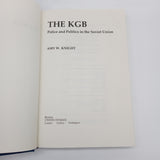 The KGB Police & Politics in Soviet Union (1988) Amy Knight Hardcover w DJ Good