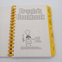 Signed Ursula's Cookbook 1979 Atlanta GA Cooking School Very Good First Edition