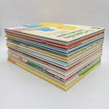 Nice 15 Lot Sesame Street Book Club 1980s Vintage Golden HC Jim Henson Like New