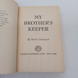 My Brother's Keeper (1954) Marcia Davenport Book Club Edition Hardcover DJ Good