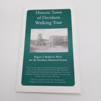 Davidson A Town History 1979 Mary Beaty VG w 18pg Pamphlet Historic Walking Tour