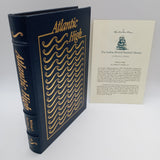 Atlantic High 1987 William Buckley Jr Easton Press Leather Fine Collectors Notes