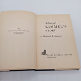 Admiral Kimmel's Story (1955) Husband Kimmel Pearl Harbor WW2 Good First Edition