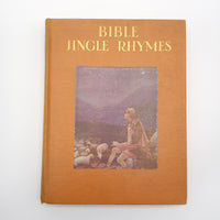 Bible Jingle Rhymes (1928) Louise Carter HC Color Illustrated Joan Esley Good